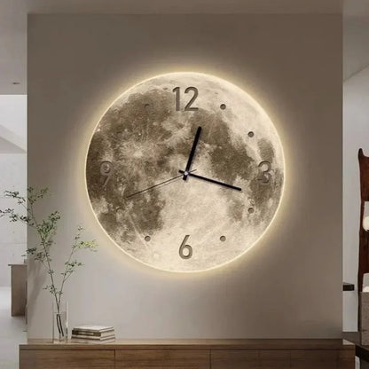 Horloge Murale Design avec LED Intérieur