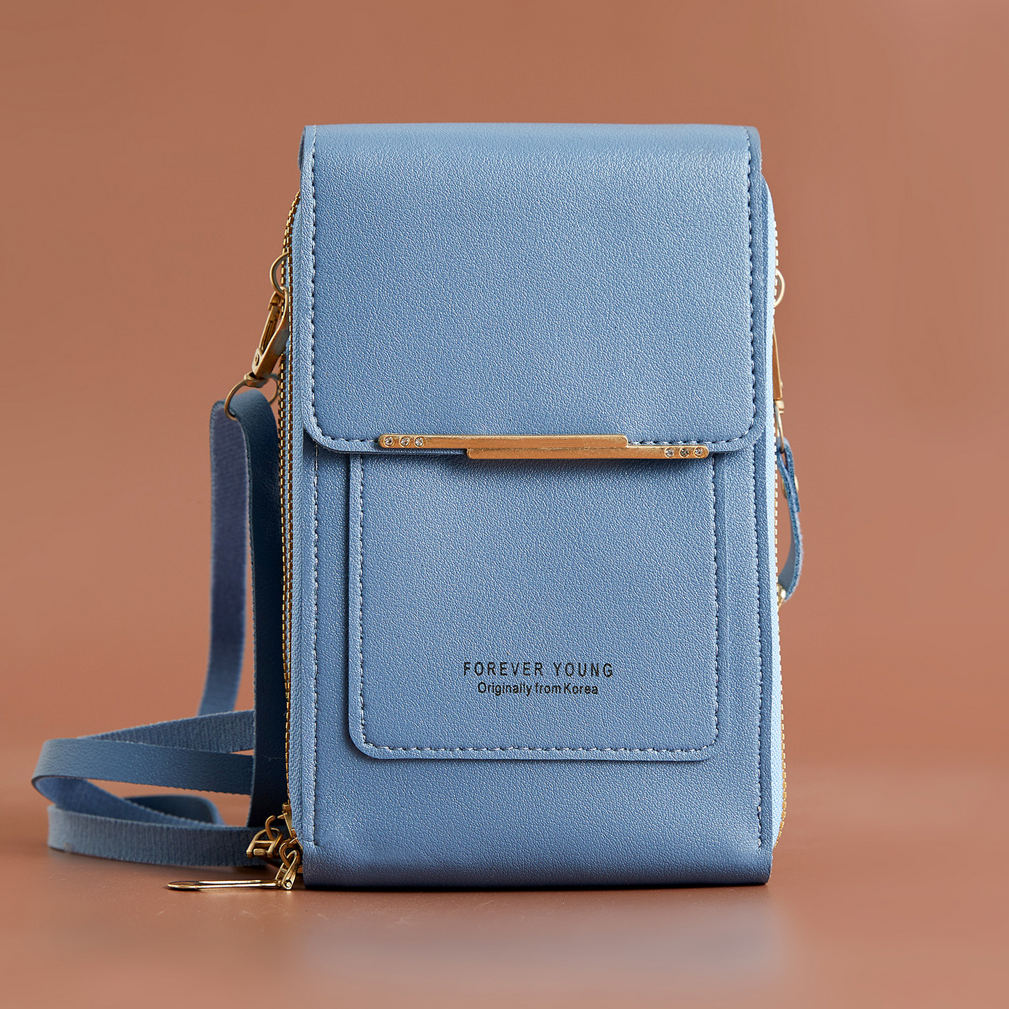 Sac Bandoulière Sécurisé avec Poches Zippées