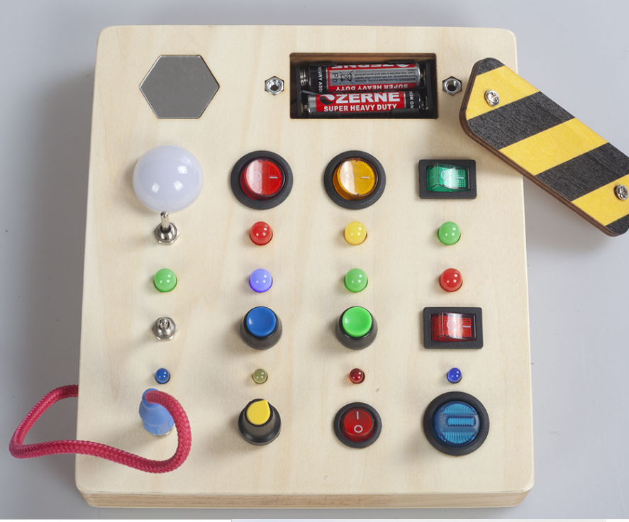 Table d'activité LED avec Interrupteurs pour Enfants - BlxckFR