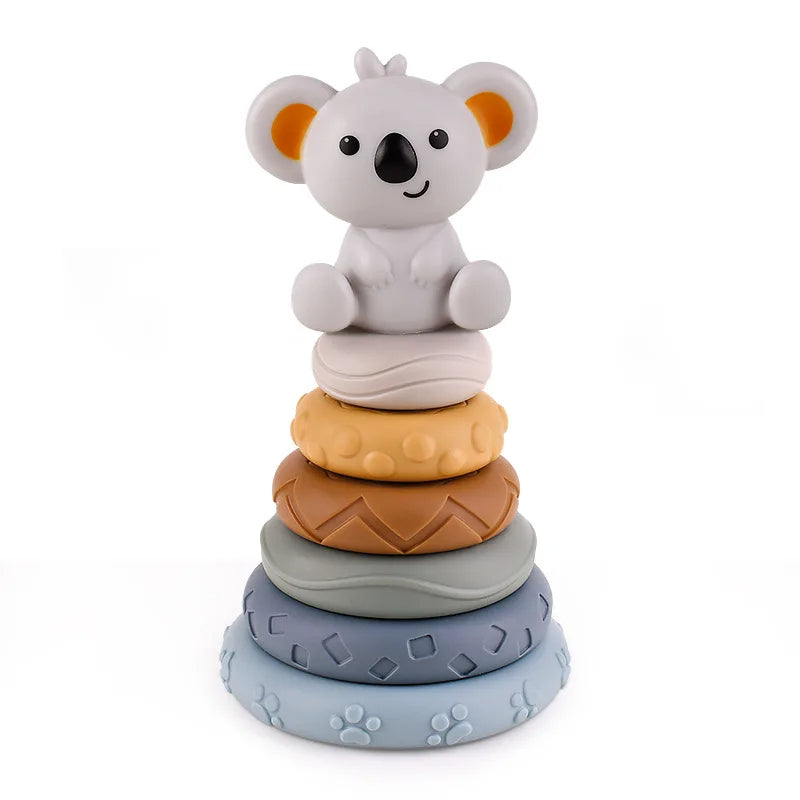 Jeux d'Éveil Sensoriel Koala Tour de Sonettes