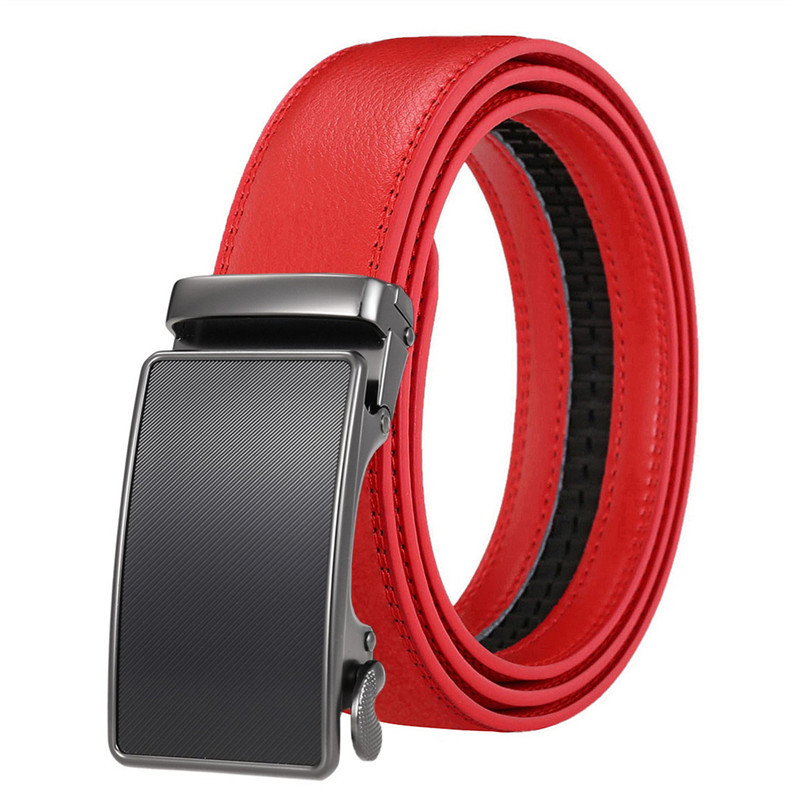 Ceinture Cuir Homme avec Boucle Automatique
