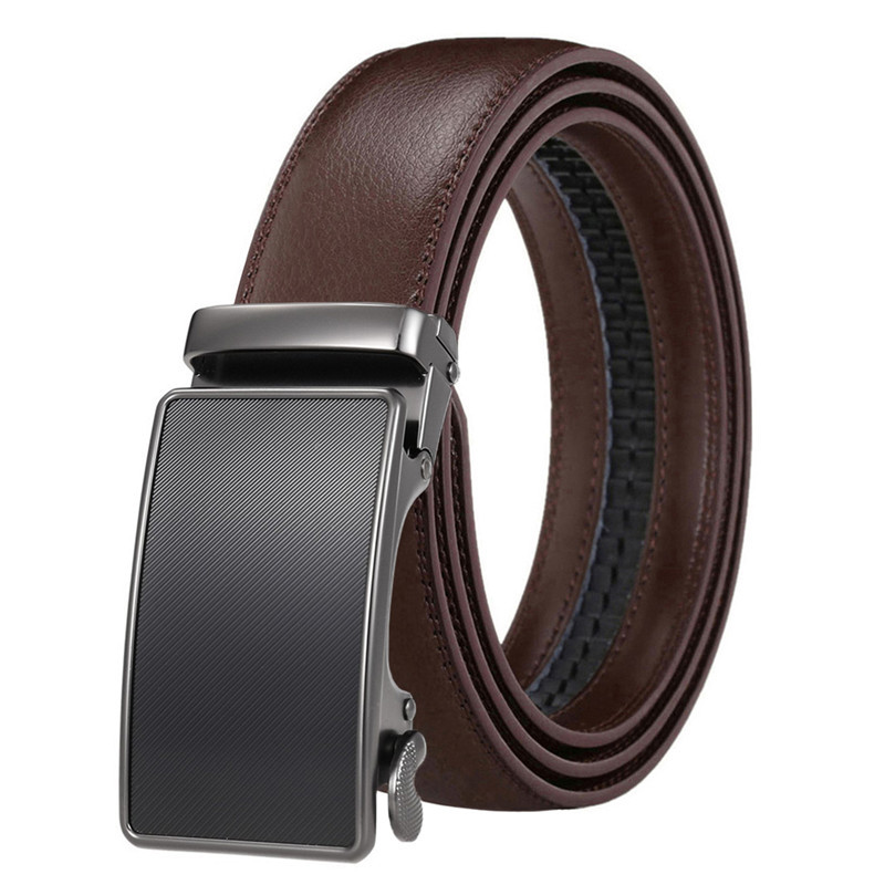 Ceinture Cuir Homme avec Boucle Automatique