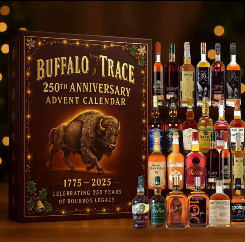 Calendrier de l'Avent Whiskey Bourbon Cadeau Compteur