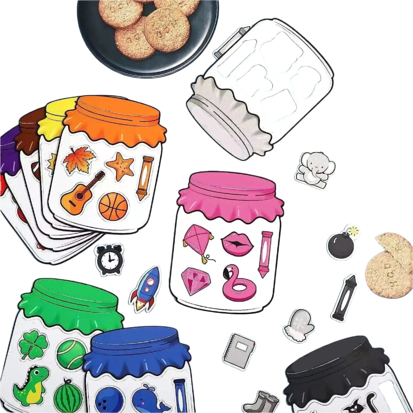 Boîte de Création Magnétique - Jeu Éducatif pour Enfants - BlxckFR