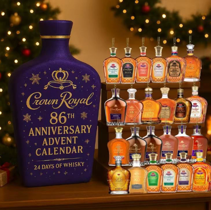 Calendrier de l'Avent Whiskey Bourbon Cadeau Compteur
