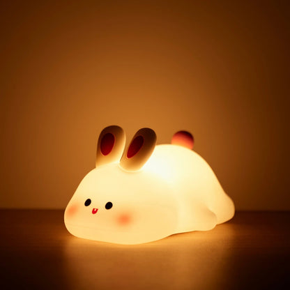 Lampe de Nuit Douce pour Enfants - Lapin Adorable