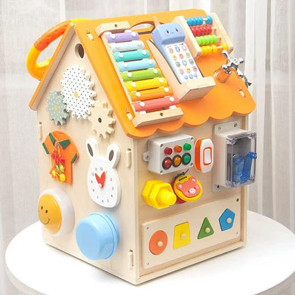 Maison de Jeux Éducative En Bois