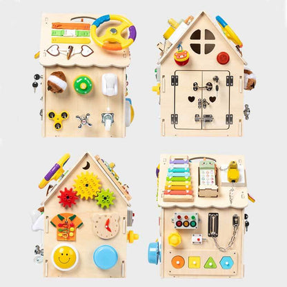Maison de Jeux Éducative En Bois
