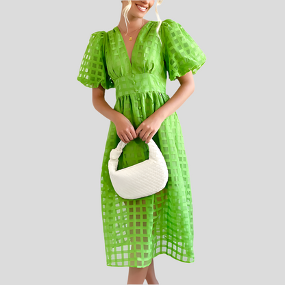 Livia – Robe Été Légère avec Jupe Flottante et Haut Élastique