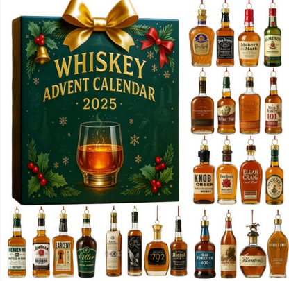 Calendrier de l'Avent Whiskey Bourbon Cadeau Compteur