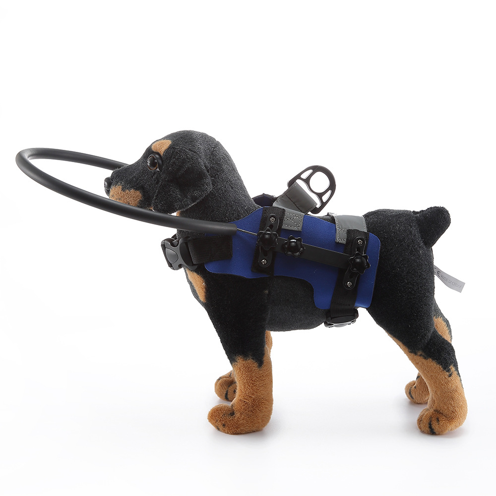 Harnais Chien Aveugle avec Anneau de Protection - BlxckFR