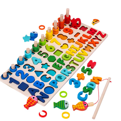 Jeux Éducatifs Bois Montessori pour Enfants - BlxckFR