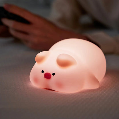 Lampe de Nuit Douce pour Enfants - Lapin Adorable