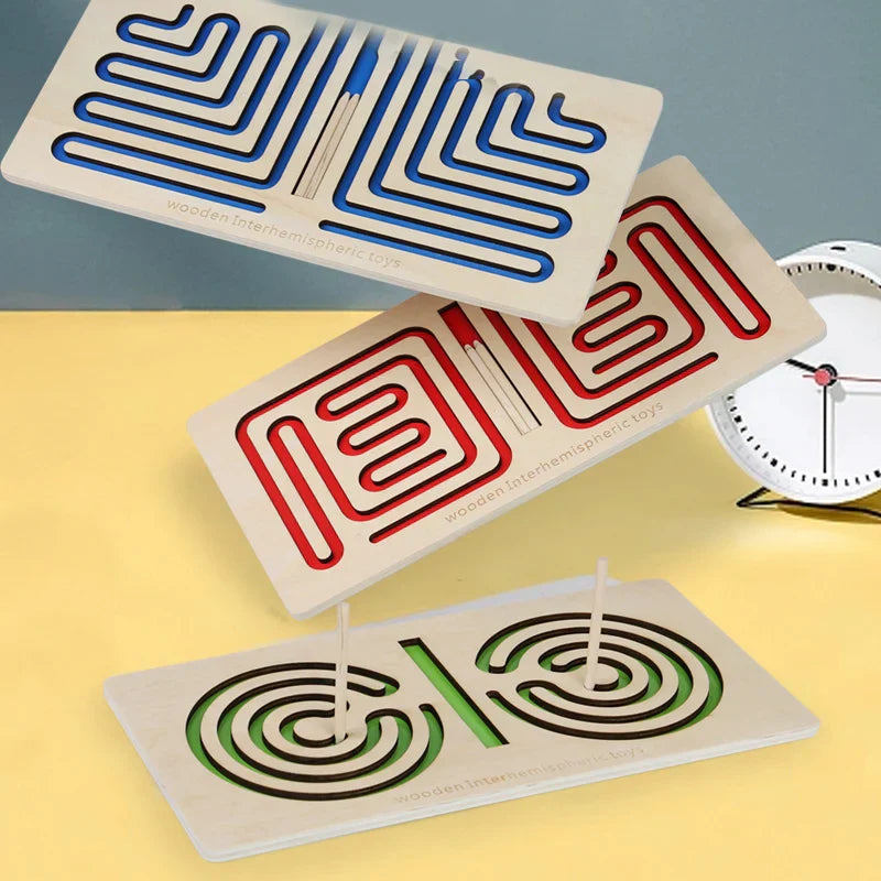 Labyrinthe En Bois Amusant Pour Tous Âges - BlxckFR