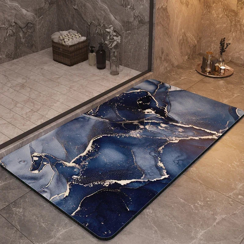 Tapis de Douche Grip et Éponge - Séchage Ultra-Rapide