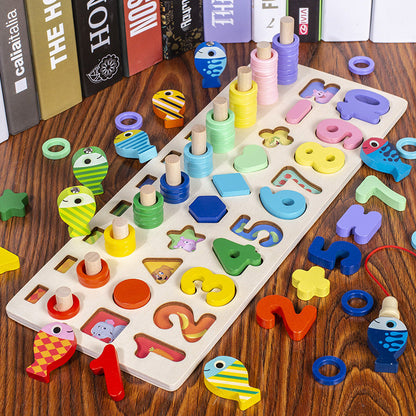 Jeux Éducatifs Bois Montessori pour Enfants