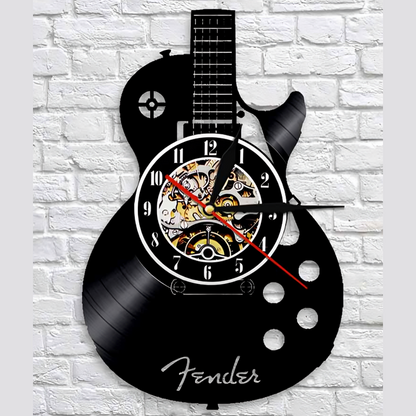 Cadran de Guitare LED Déco Murale Musique