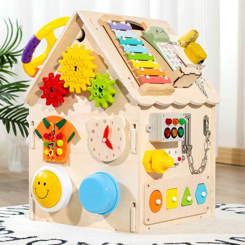 Maison de Jeux Éducative En Bois