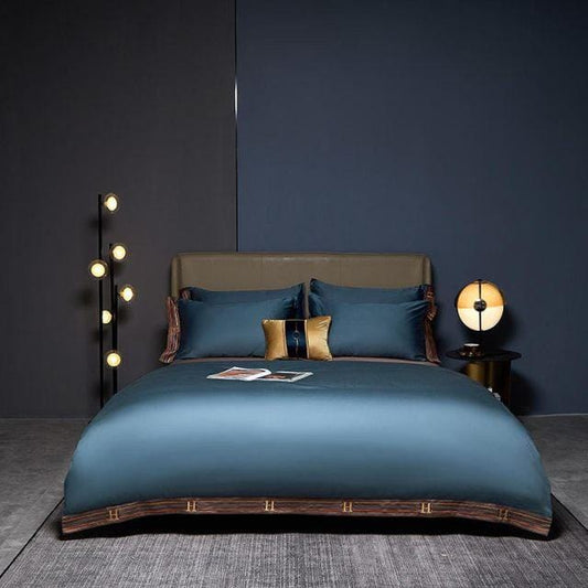 Housse de Couette Coton Luxe pour Un Sommeil Réparateur - Foivo