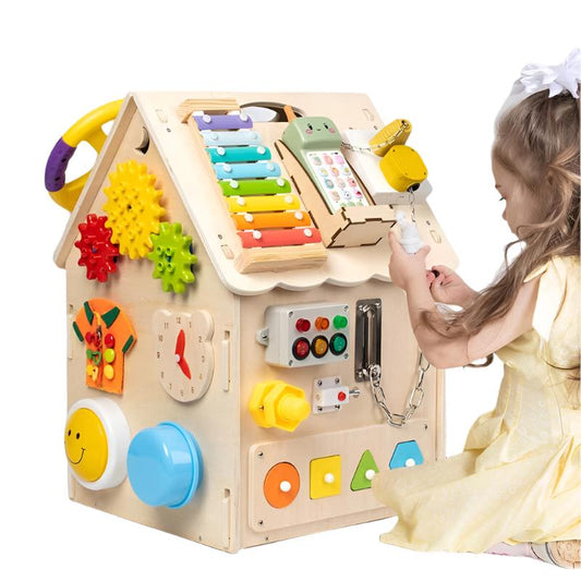 Maison de Jeux Éducative En Bois - BlxckFR