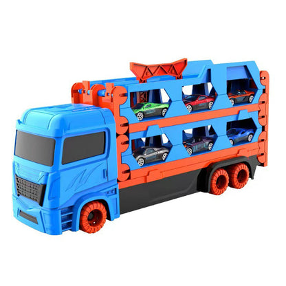 Camion de Transport Jouet | Circuit de Course et Voitures Miniatures