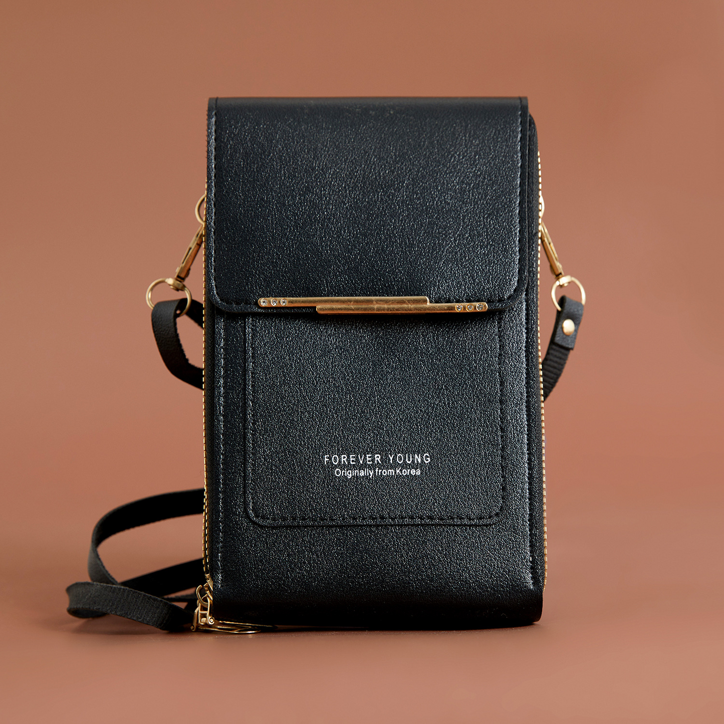 Sac Bandoulière Sécurisé avec Poches Zippées