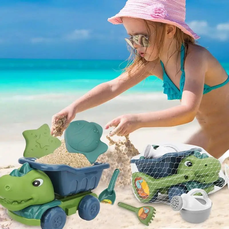 Kit de Dinosaures de plage avec outils de sable pour enfants - BlxckFR