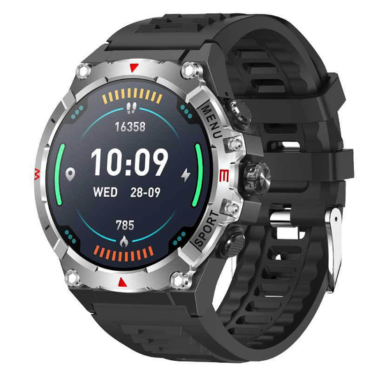 Montre Connectée Sport Robuste GPS Bluetooth - BlxckFR