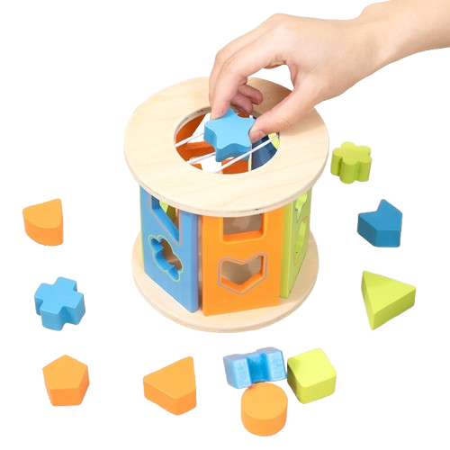 Jouet Éducatif Bois Bloc Enfant - BlxckFR