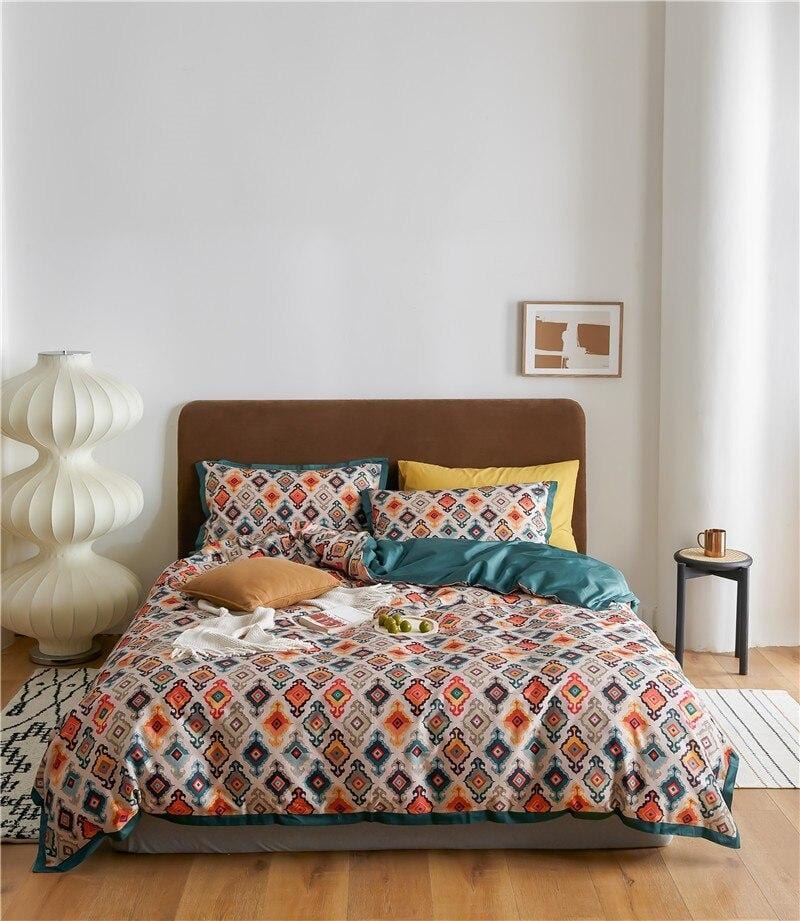 Couette Coton Doux Décor Exotique - Foivo
