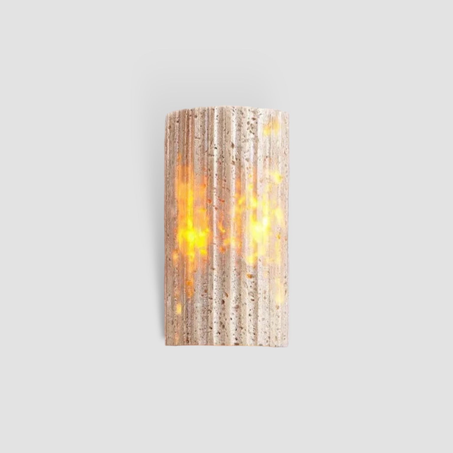 Lampe Murale Élégante en Pierre Naturelle - Foivo