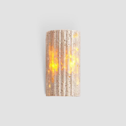 Lampe Murale Élégante en Pierre Naturelle - Foivo