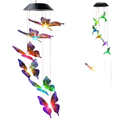 Lampe Solaire Élégante - Gong Éolien Décoratif - BlxckFR