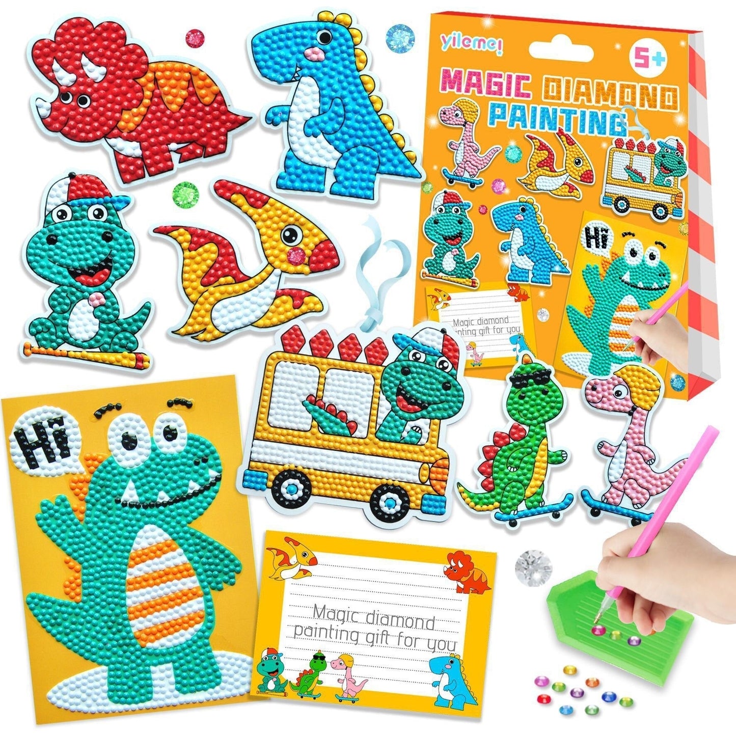 Kit de Peinture Diamant Créatif pour Enfants
