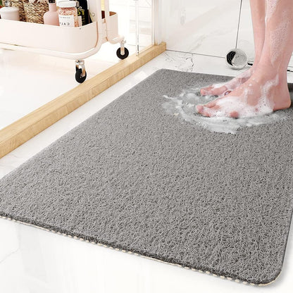 Tapis de Douche Douillet et Protecteur - Antiderapant et Résistant aux Moisissures