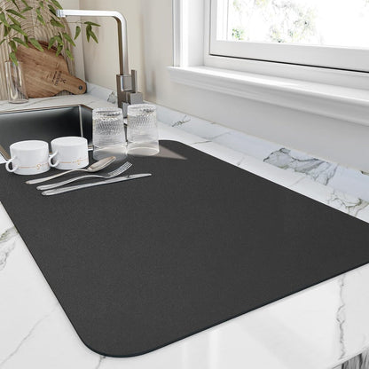 Tapis d'assèchement vaisselle avec surface absorbante rapide