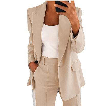 Ensemble Décontracté 2 Pièces Femme | Pantalon Taille Haute