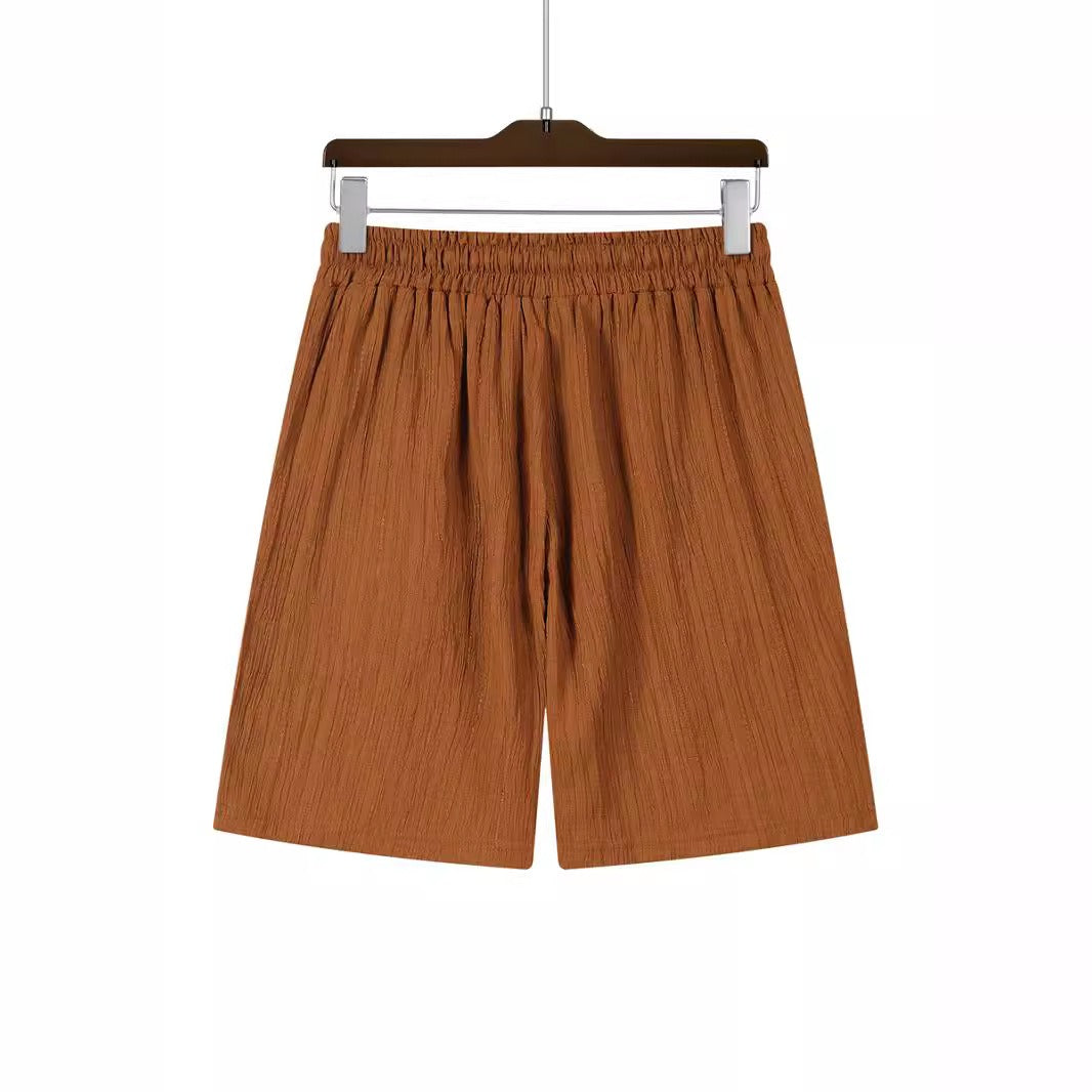 Shorts Décontractés de Plage avec Cordons de Sécurité