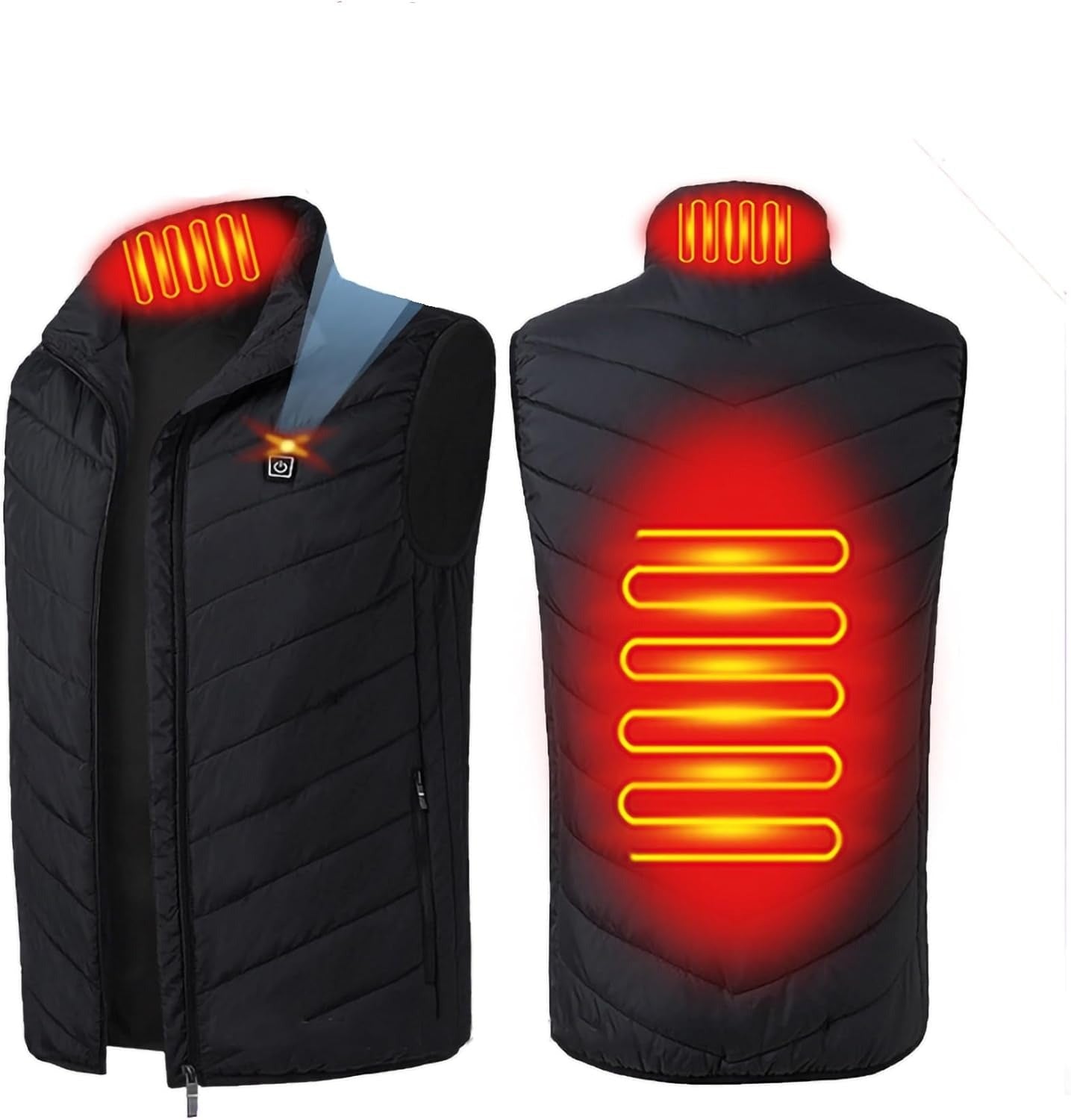 Gilet Douillet Femme Hiver Chaud et Léger - Foivo