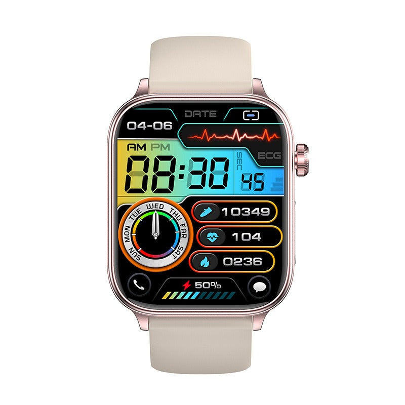 Montre Connectée Fitness avec GPS et Alertes Médicales