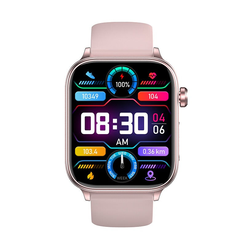 Montre Connectée Fitness avec GPS et Alertes Médicales
