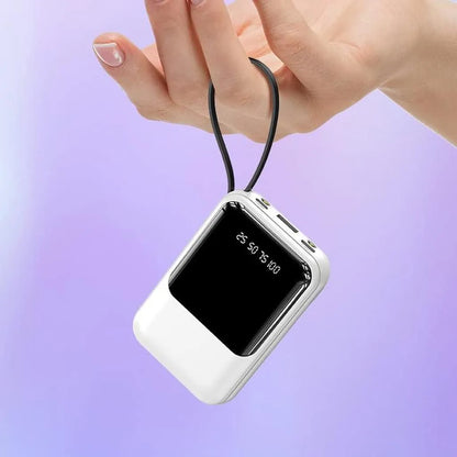 Batterie Portable Puissante 10000mAh | Charge Turbo et Câbles Inclus - Foivo
