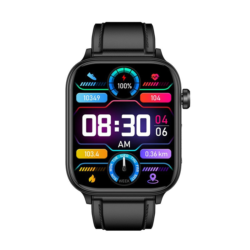 Montre Connectée Fitness avec GPS et Alertes Médicales