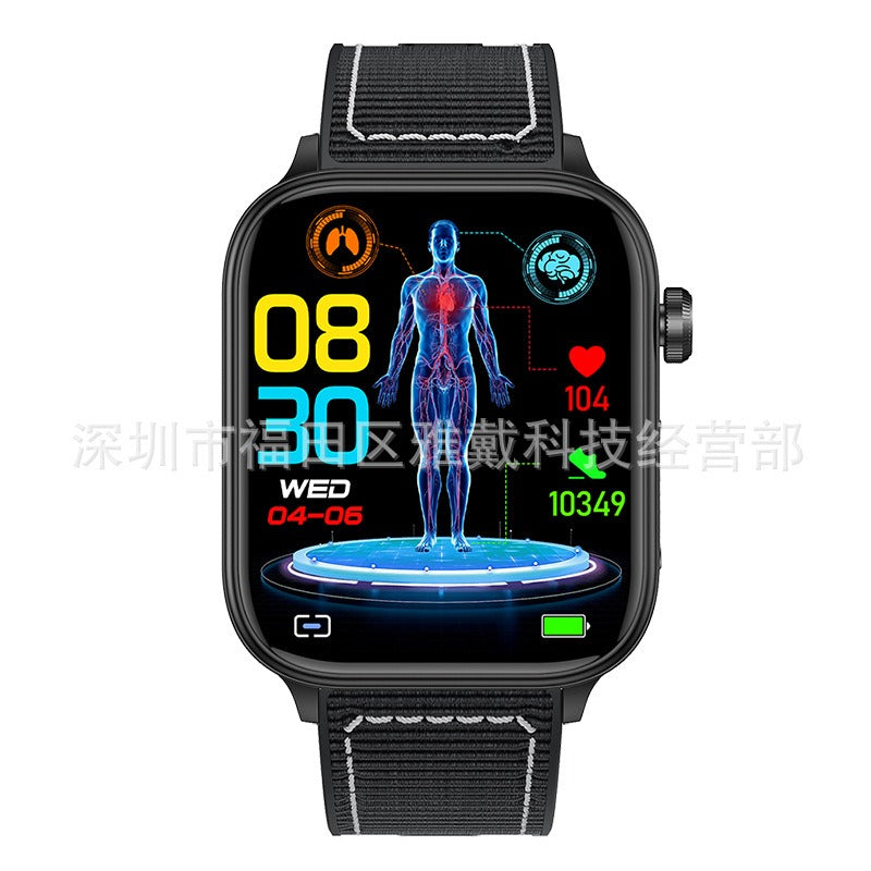 Montre Connectée Fitness avec GPS et Alertes Médicales - Foivo