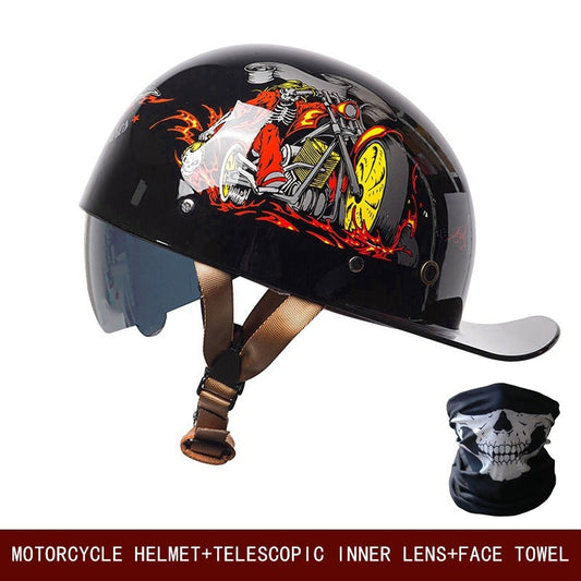 Casque Moto Résistant et Léger Certifié DOT - Foivo