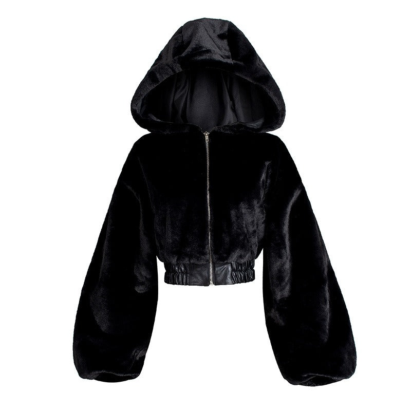 Manteau Hiver Femme Élégant Fourrure Synthétique - Foivo