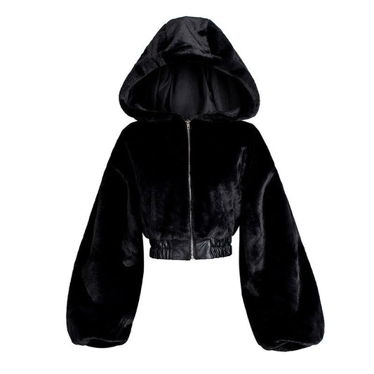 Manteau Hiver Femme Élégant Fourrure Synthétique - Foivo