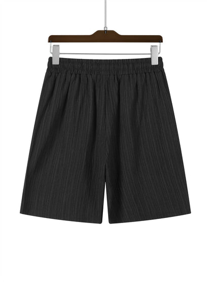 Shorts Décontractés de Plage avec Cordons de Sécurité
