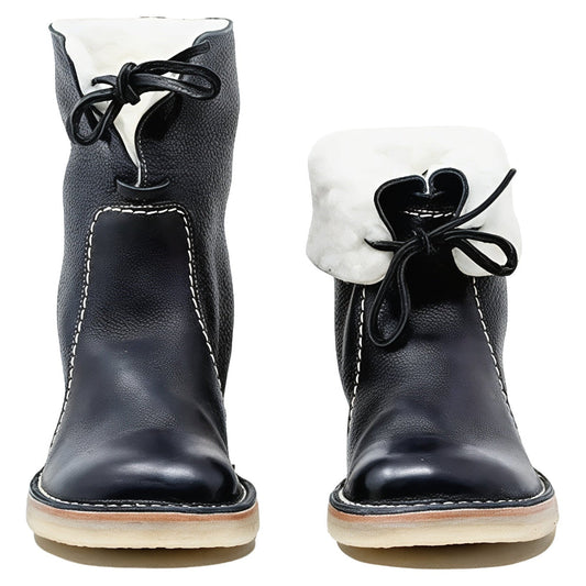 Bottes Femme Hiver Imperméables Mollet | Chaussures Chaudes Décontractées - BlxckFR