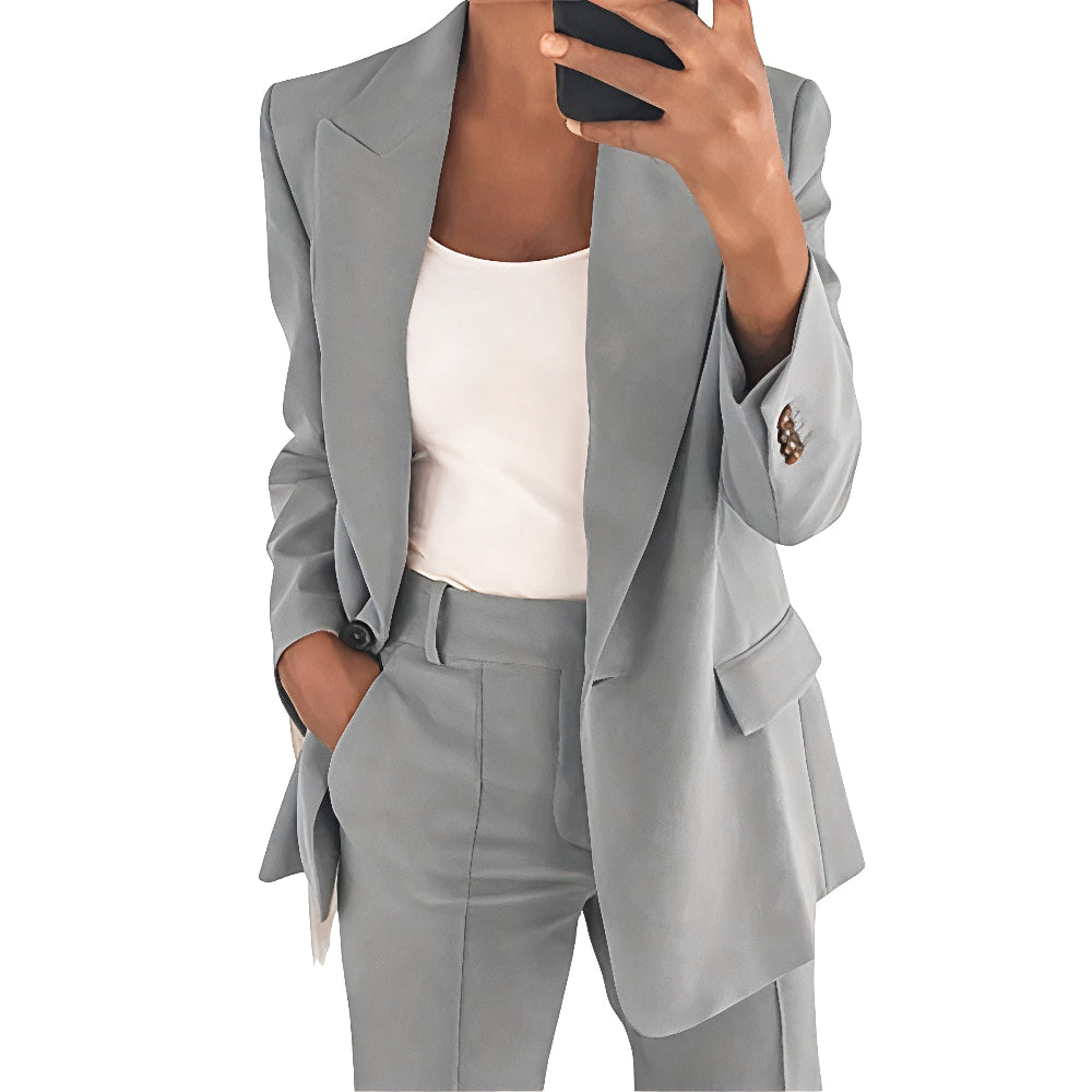 Ensemble Décontracté 2 Pièces Femme | Pantalon Taille Haute